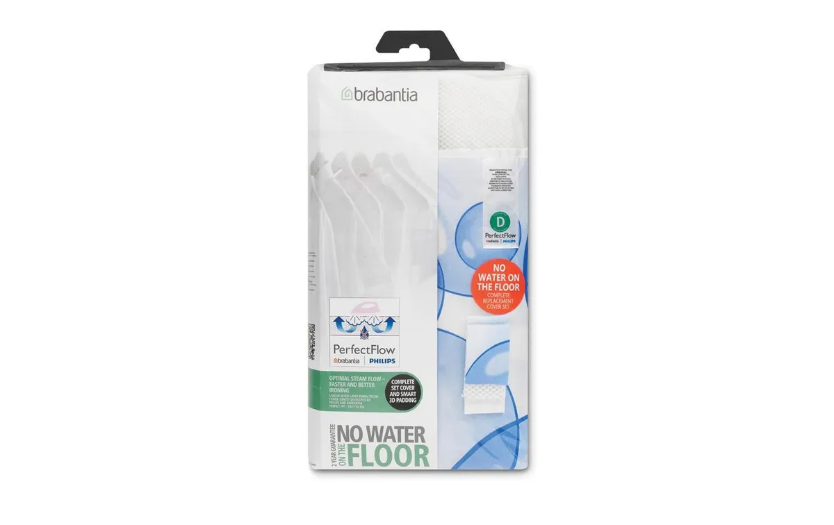 Brabantia Bügelbrettbezug Perfect Flow 135 cm x 45 cm Brabantia Bügelbrettbezug Perfect Flow 135 cm x 45 cm