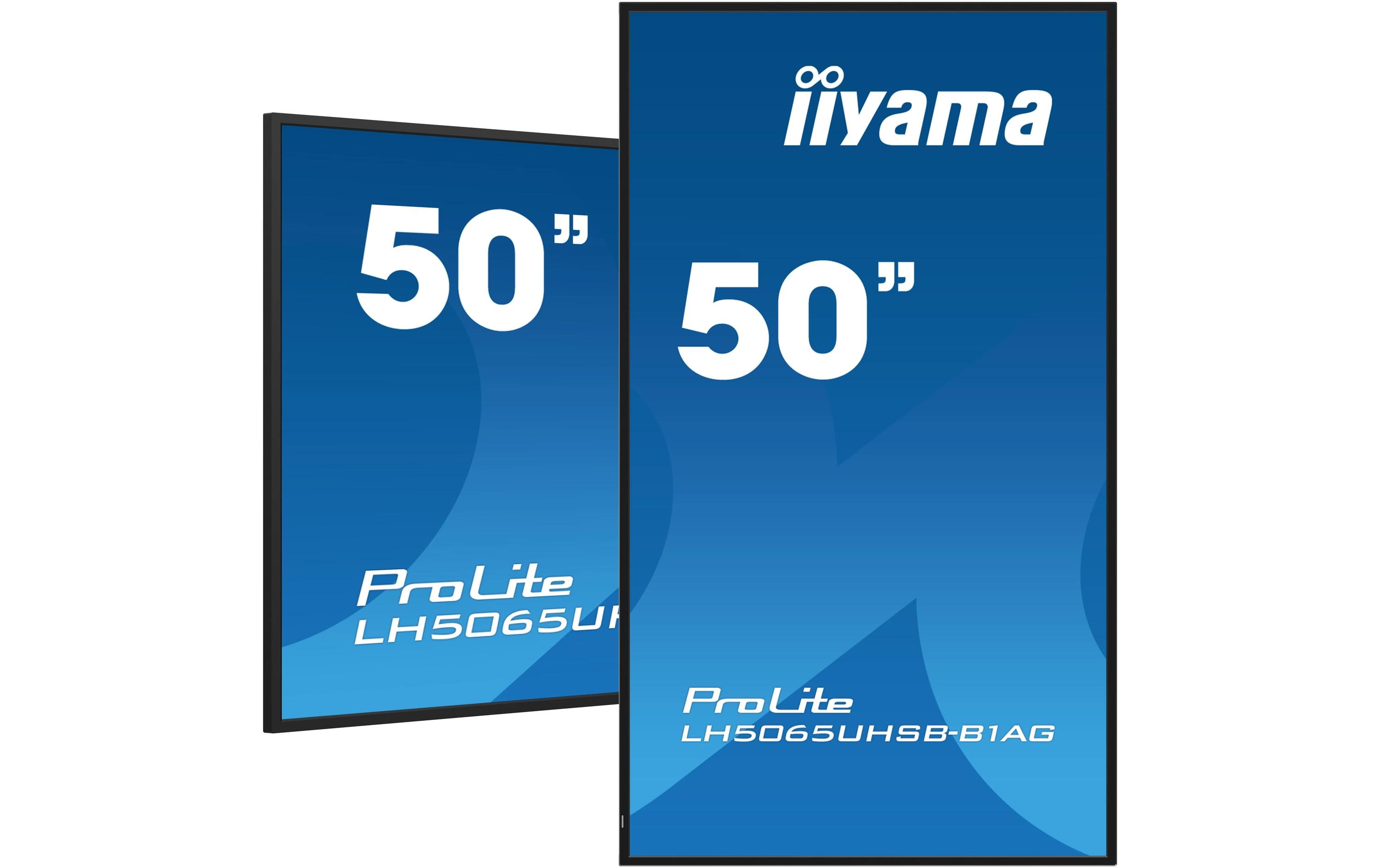 iiyama Public Display ProLite LH5065UHSB-B1AG 49.5