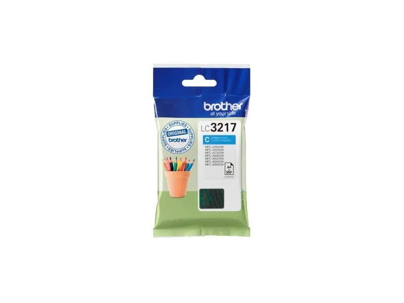 Brother Tinte Brother LC-3217C Cyan Brother Tinte Brother LC-3217C Cyan