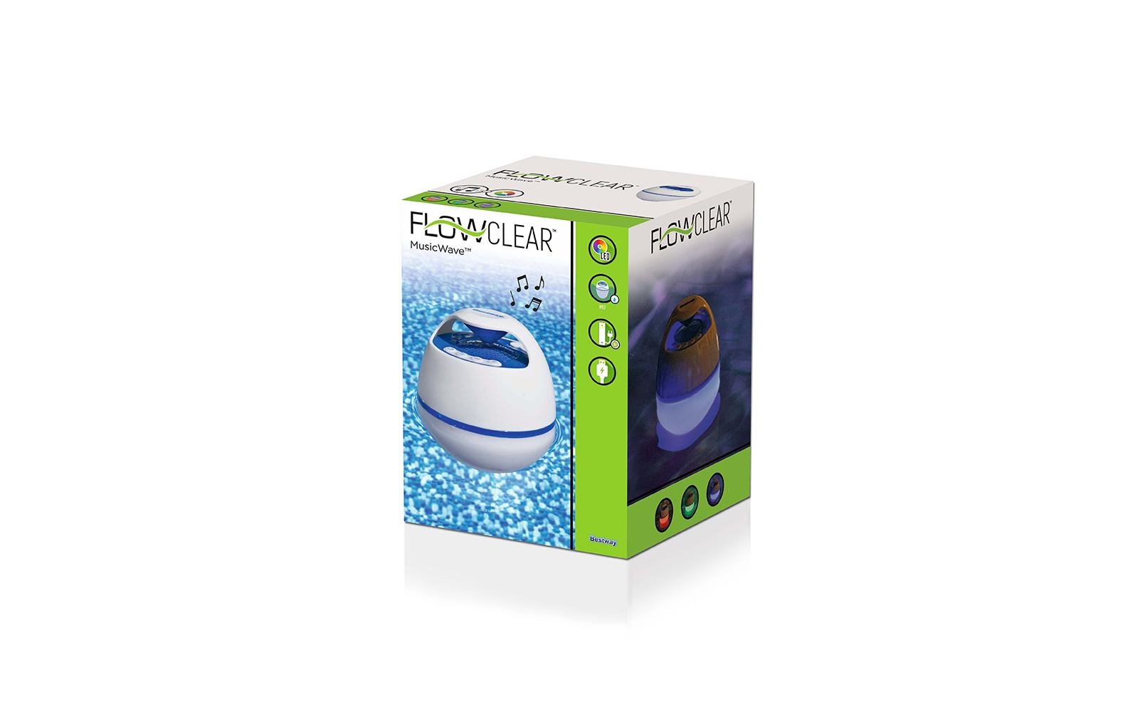 Bestway MusicWave Floating LED Bluetooth Speaker