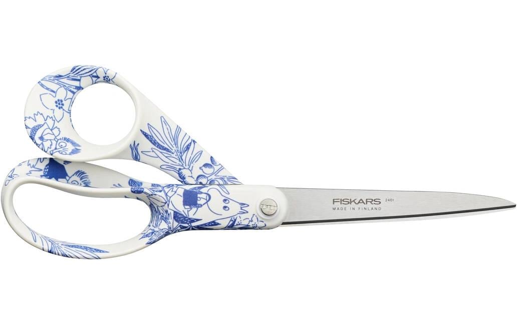 Fiskars Kinderschere Moomin Haru 21 cm, Weiss