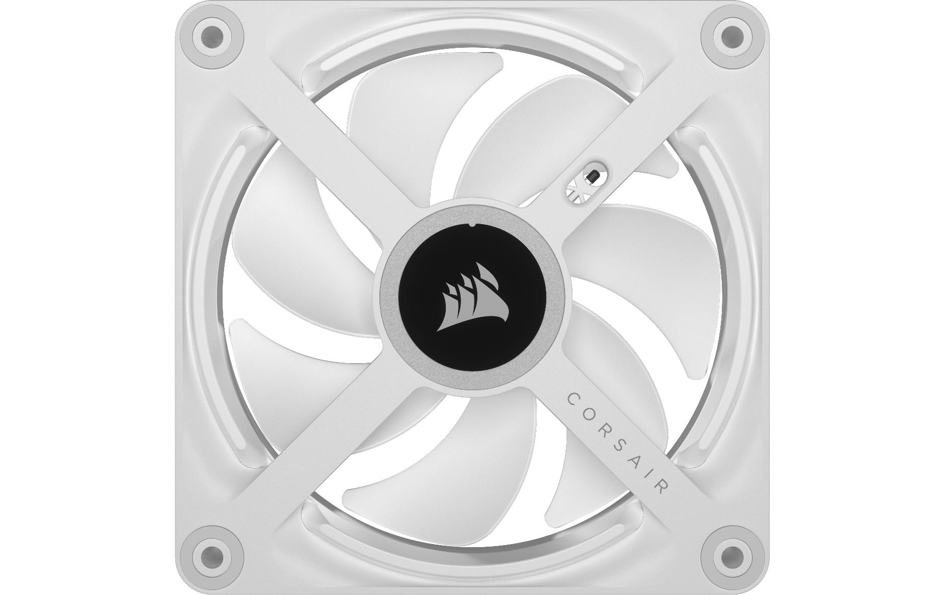 Corsair PC-Lüfter iCUE QX120 RGB Expansion Kit Weiss