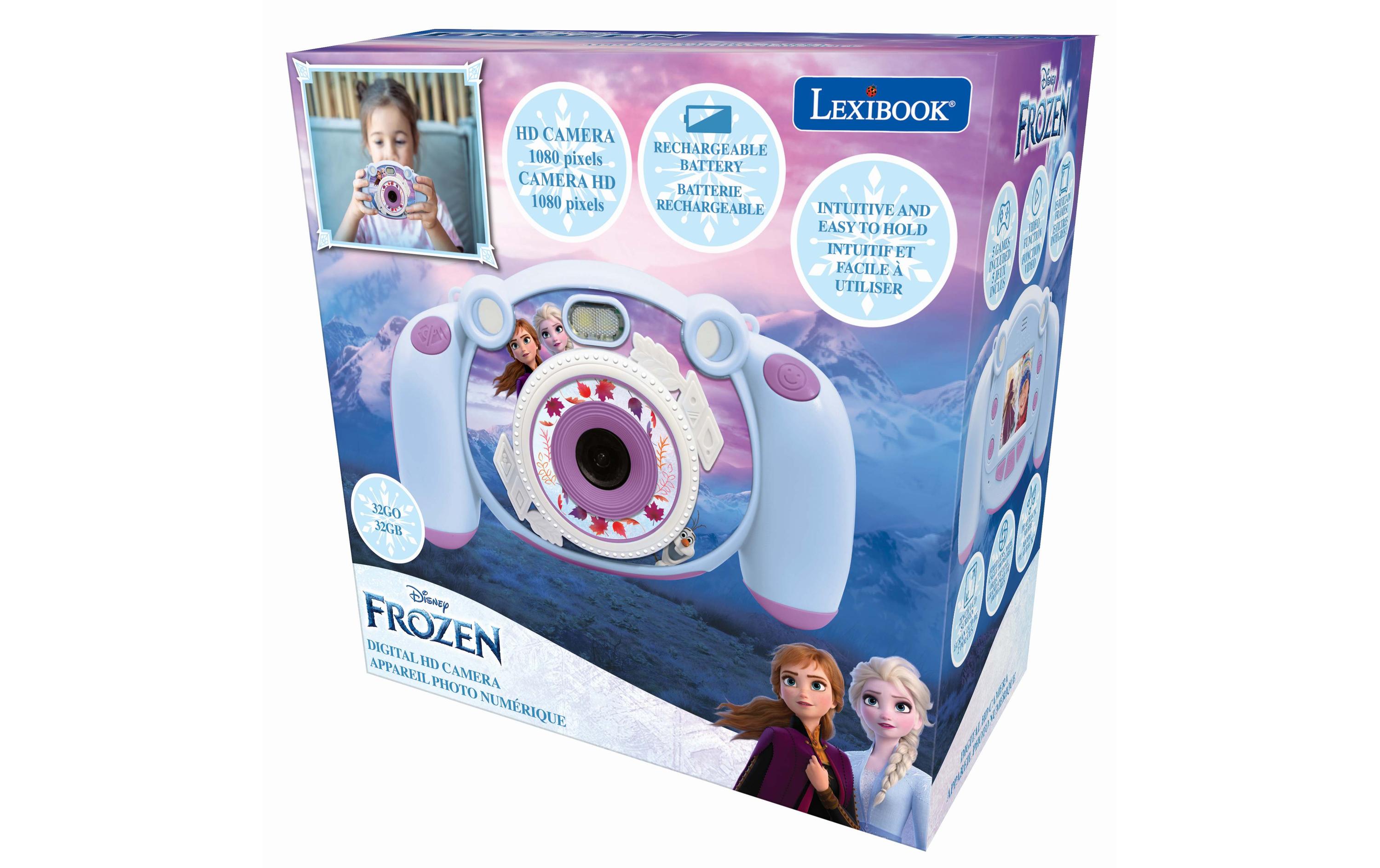 Lexibook Kinderkamera Disney Frozen Blau/Violett