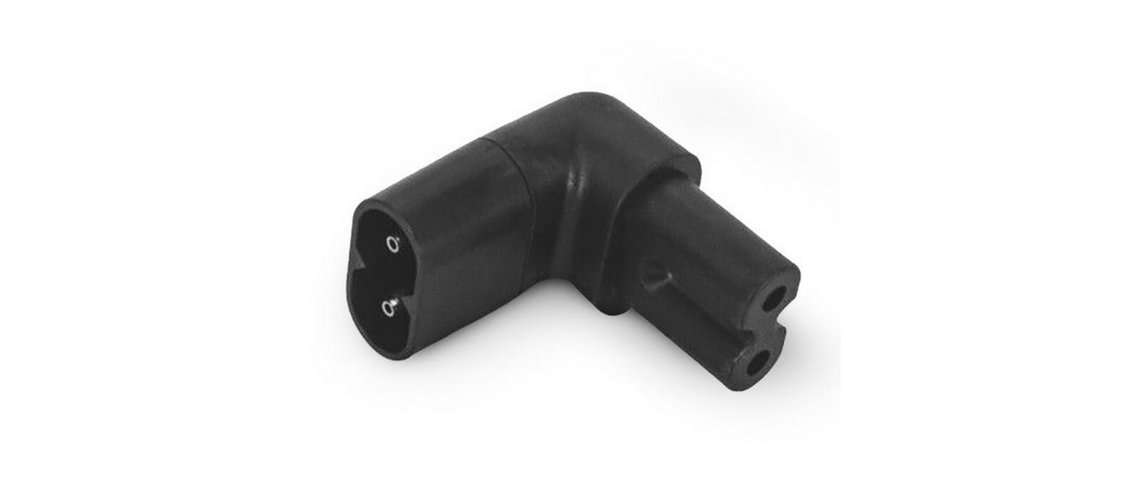 Alpha Elettronica Adapterstecker C7 - C8, frontal gewinkelt Alpha Elettronica Adapterstecker C7 - C8, frontal gewinkelt