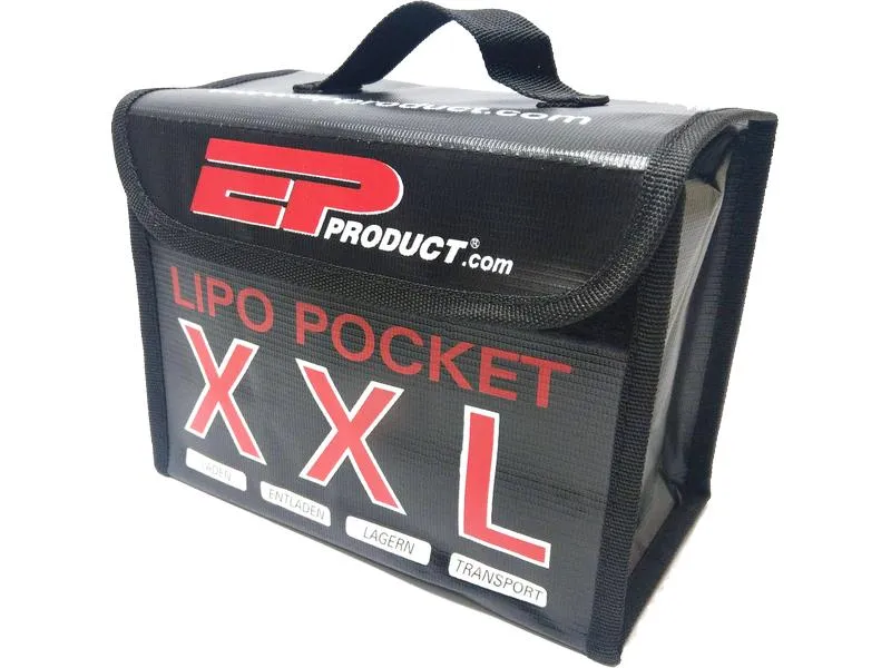 EP LiPo-Tasche XXL 215 x 155 x 115 mm EP LiPo-Tasche XXL 215 x 155 x 115 mm