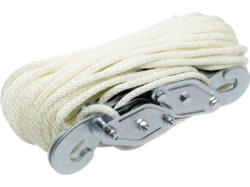 Meister Seil Flaschenzug 20m / 6 mm