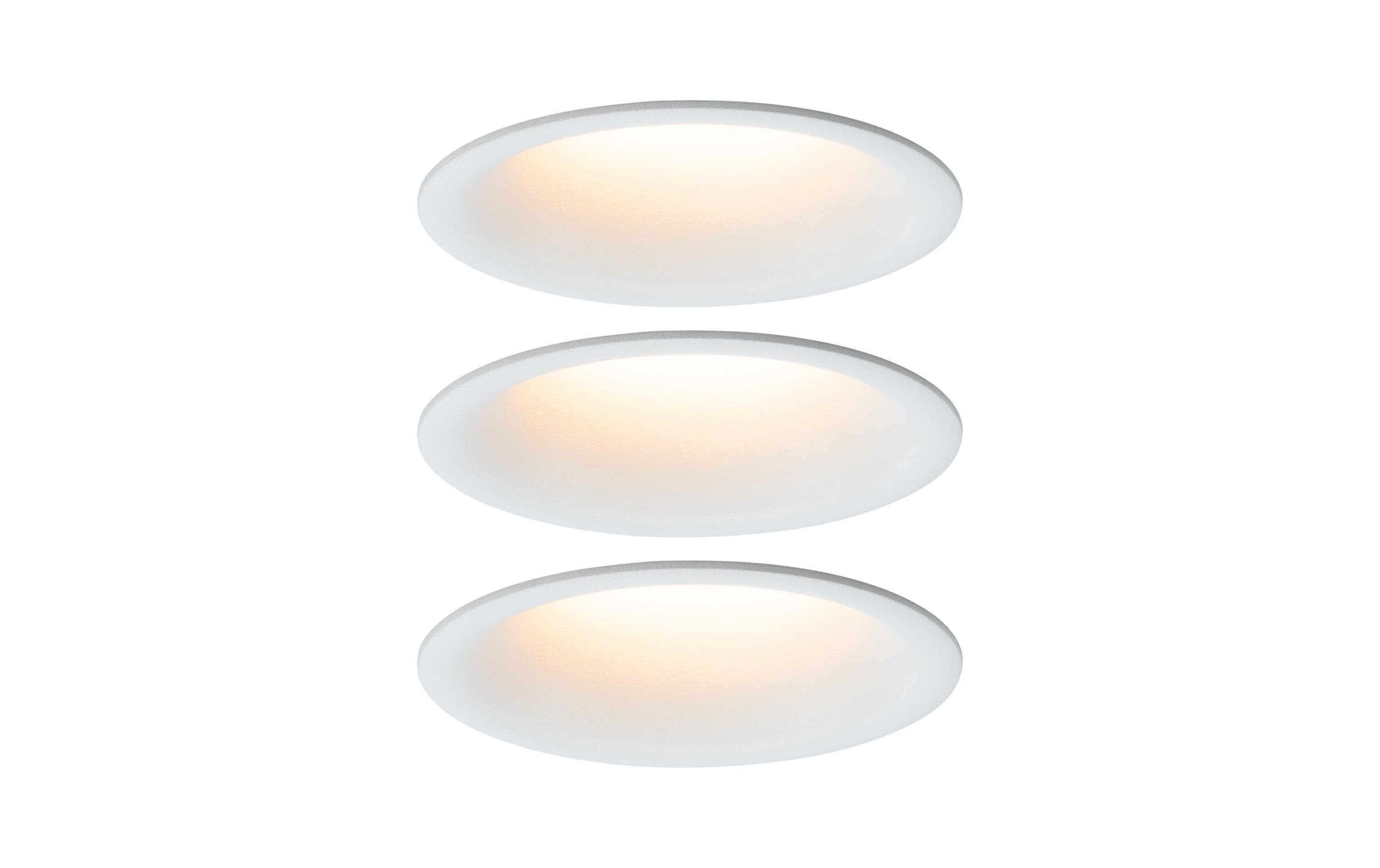 Paulmann Einbauleuchte Cymbal Basisset, Weiss matt