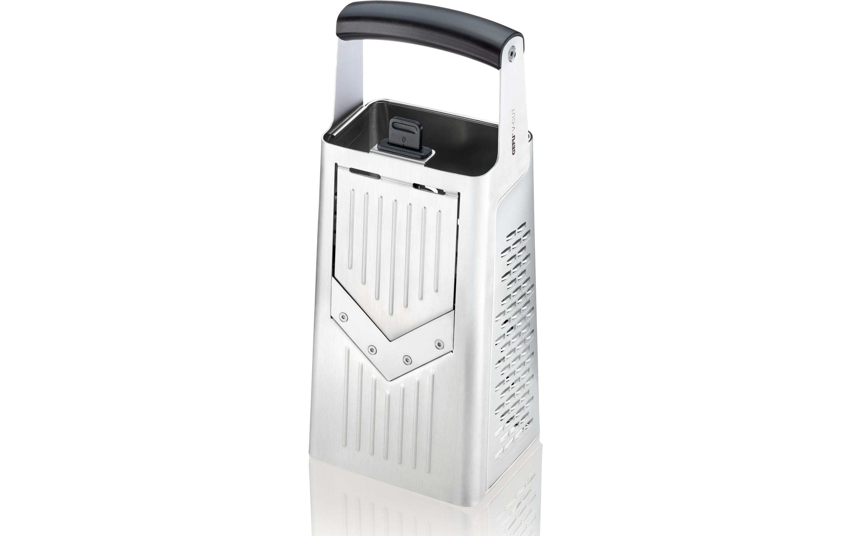 GEFU Küchenreibe V-Cut Silber