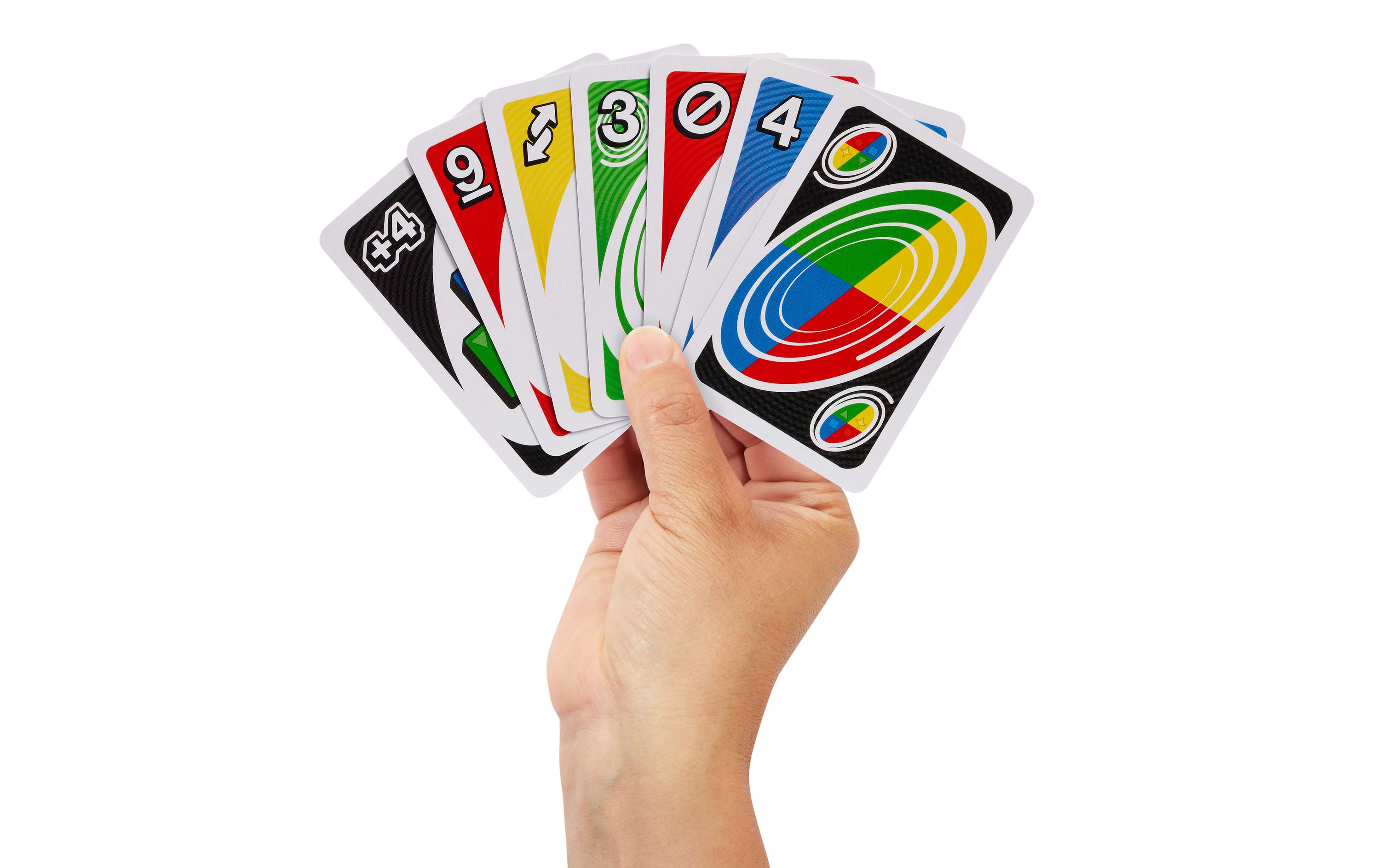 Mattel Spiele Kartenspiel UNO Spin Kartenspiel