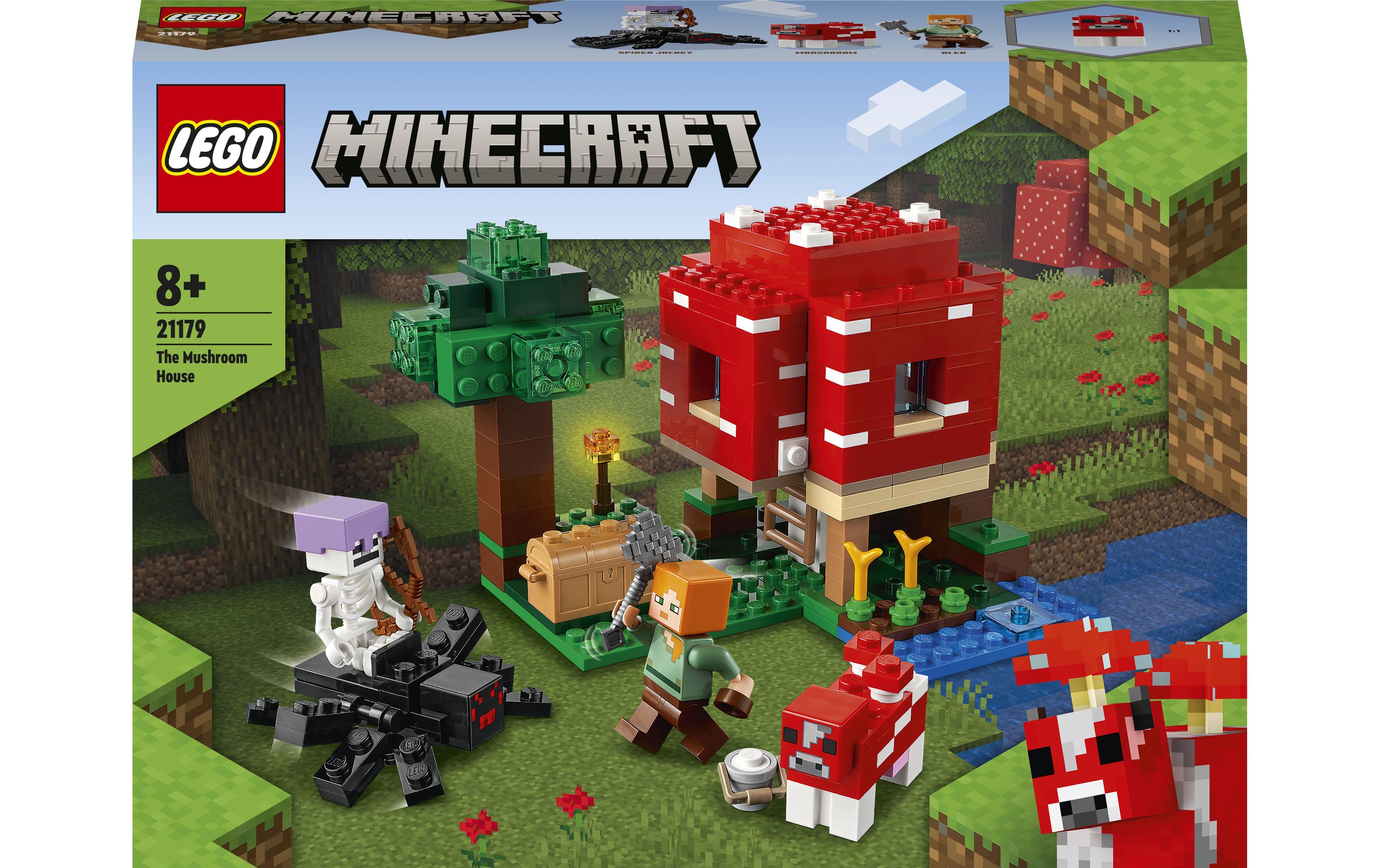 LEGO® Minecraft Das Pilzhaus 21179