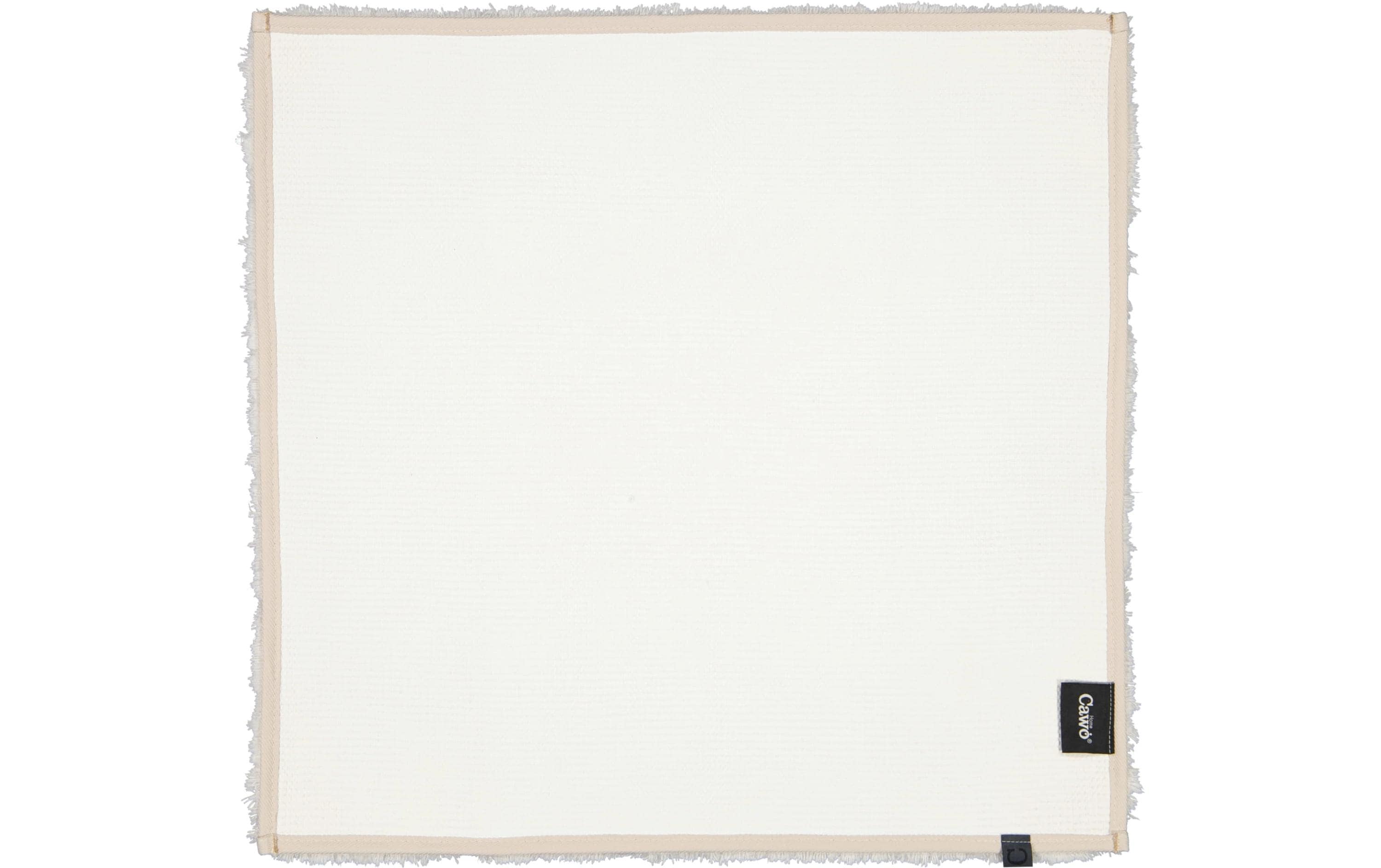 Cawö Badteppich Solid 60 x 60 cm, Nature