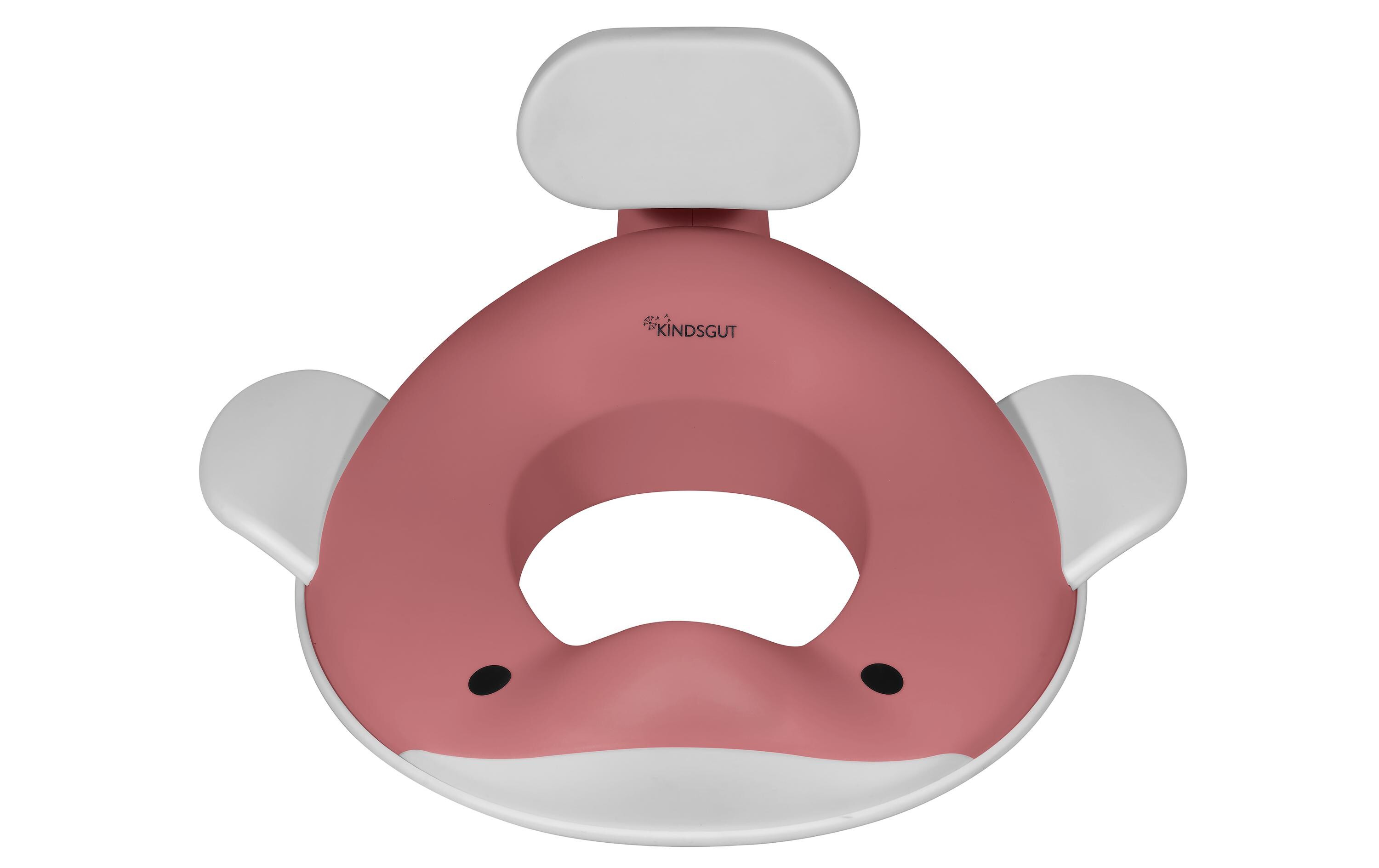 Kindsgut Toilettensitz Wal Altrosa