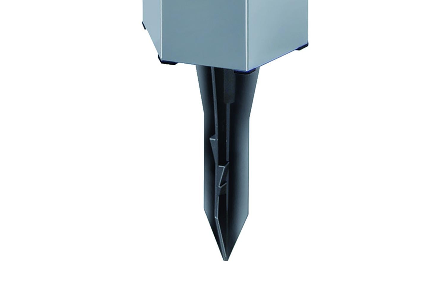 Brennenstuhl Sockelleuchte SOLAR silber