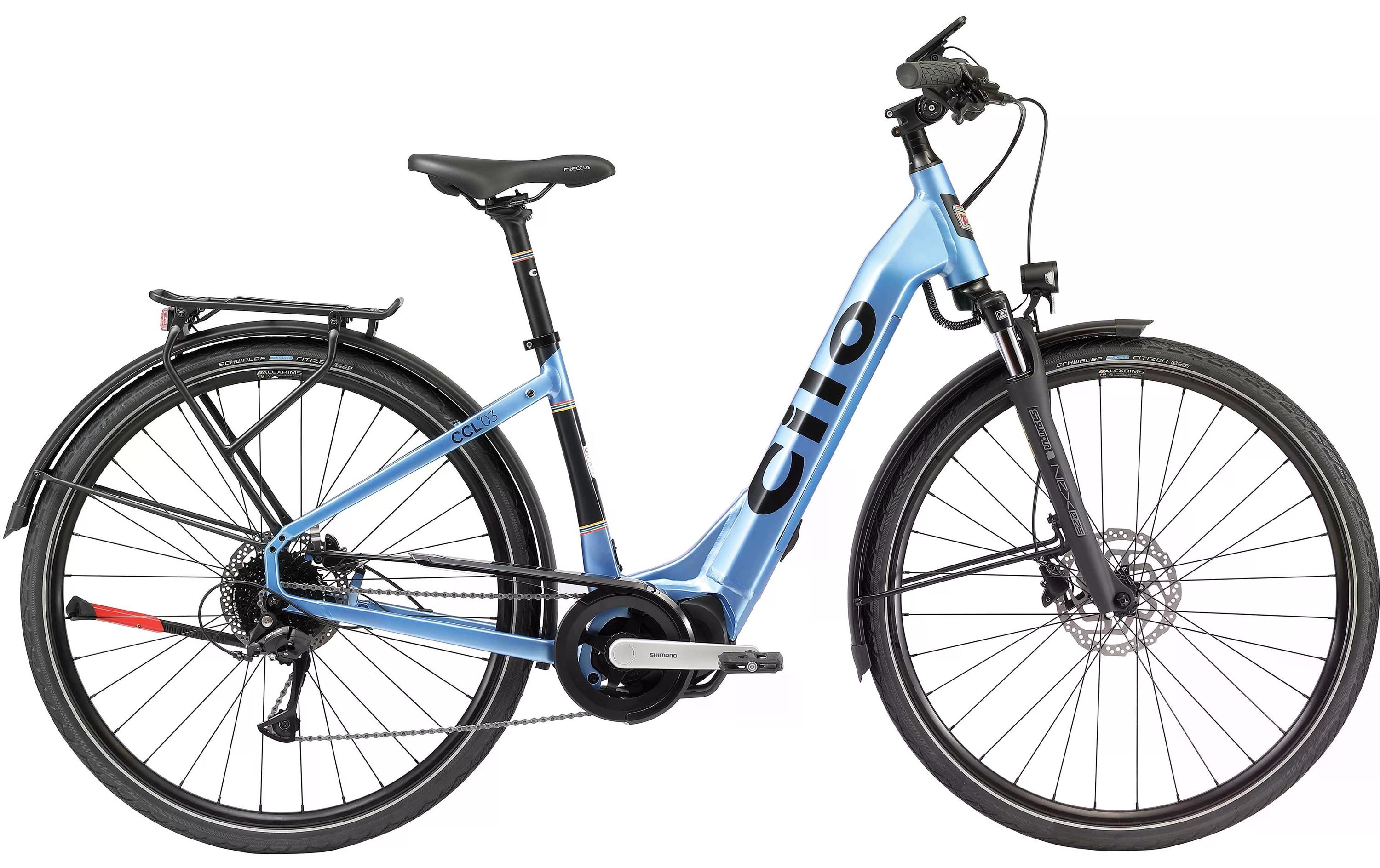 Cilo E-Citybike Cilo Urbanflea CCL°03 Blau, 48 cm Cilo E-Citybike Cilo Urbanflea CCL°03 Blau, 48 cm