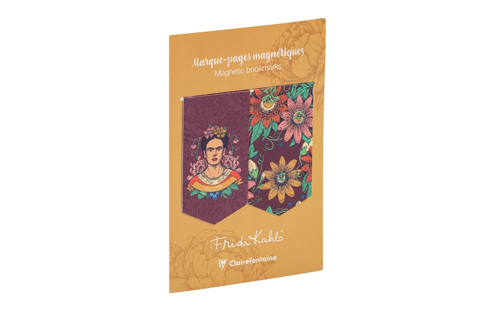 Clairefontaine Lesezeichen Frida Kahlo assortiert, 2 Stück