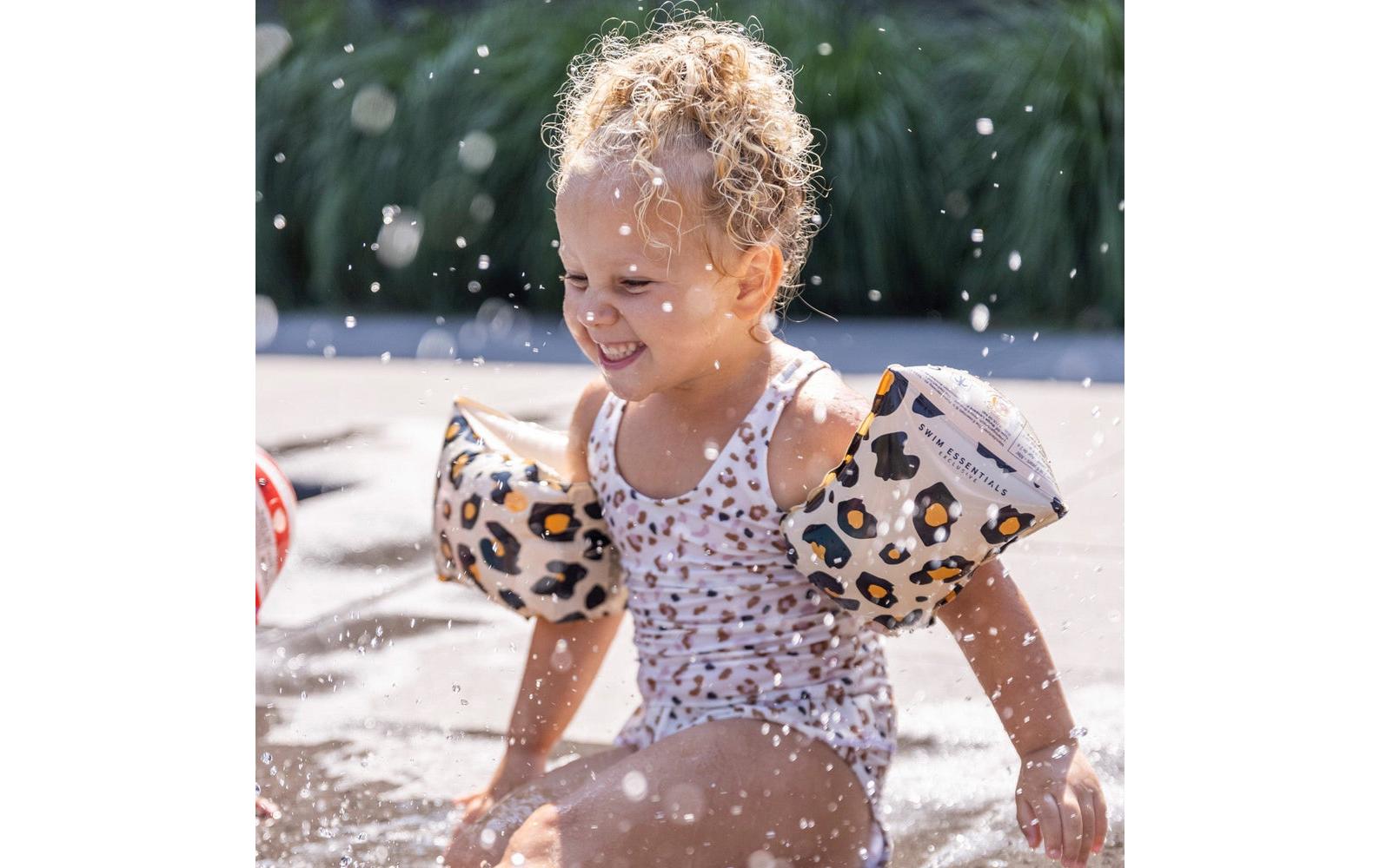 Swim Essentials Schwimmflügel 0-2 Jahre Beige Leopard Swim Essentials Schwimmflügel 0-2 Jahre Beige Leopard