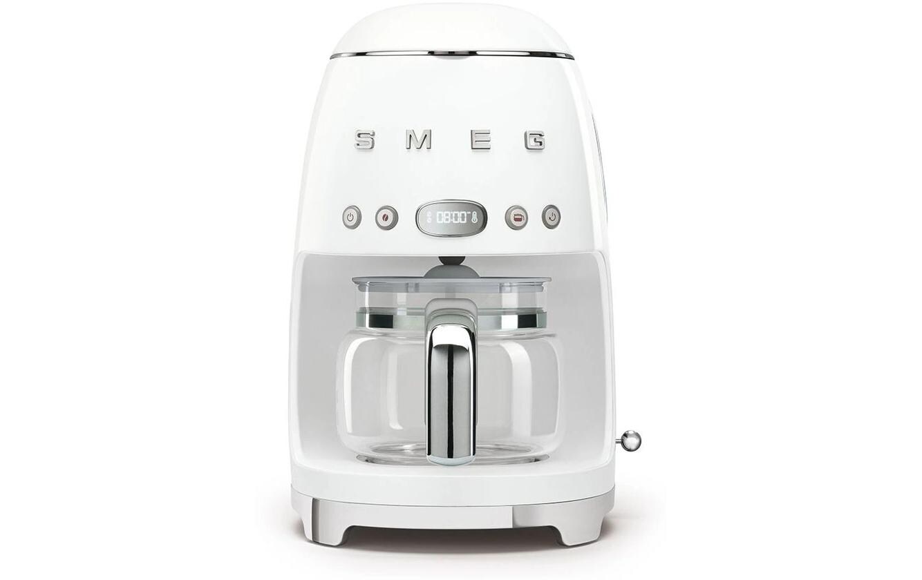 SMEG Filterkaffeemaschine 50's Style DCF02WHEU Weiss SMEG Filterkaffeemaschine 50's Style DCF02WHEU Weiss
