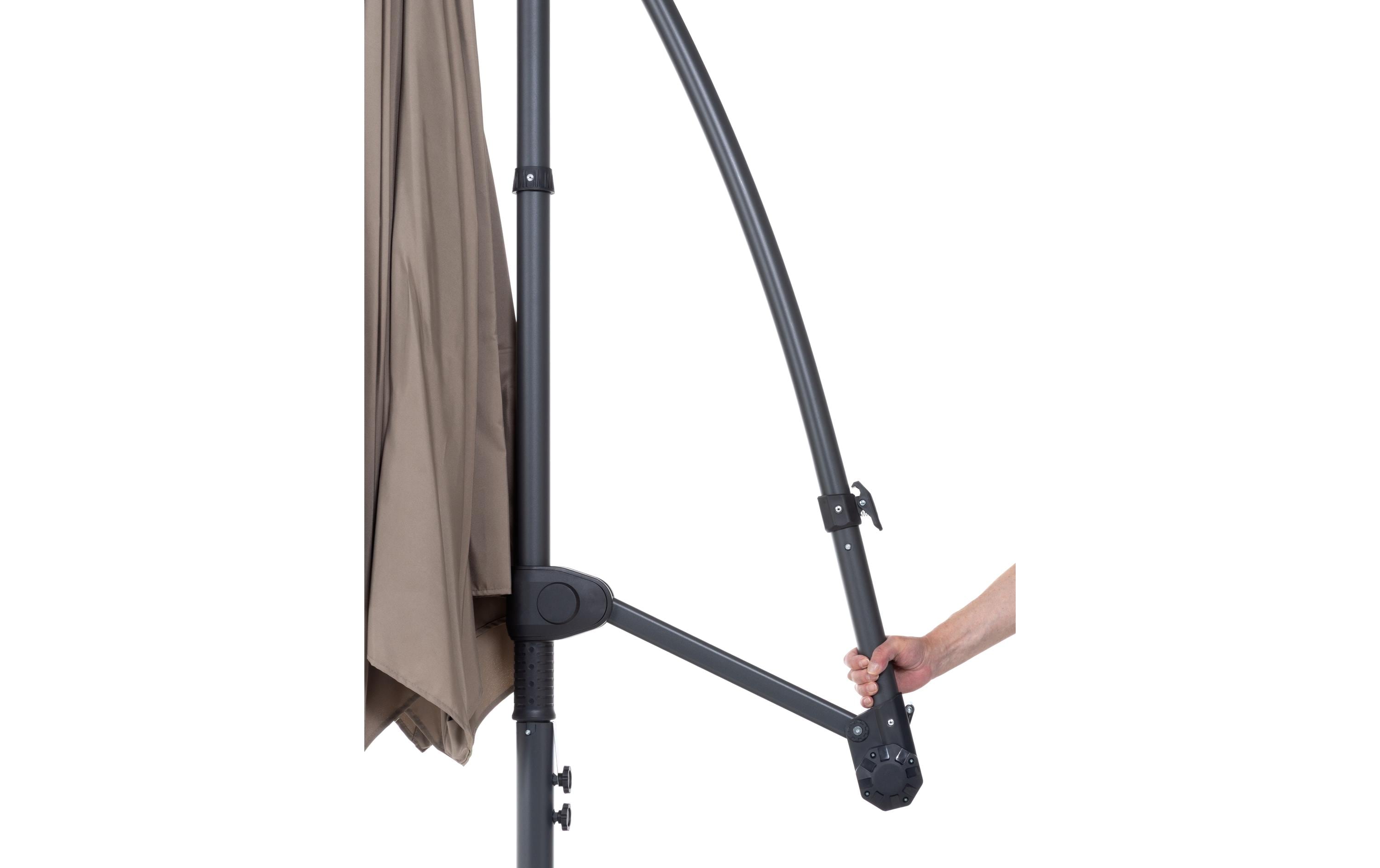 COCON Sonnenschirm TR-018 Ø 300 cm, hängend, Taupe