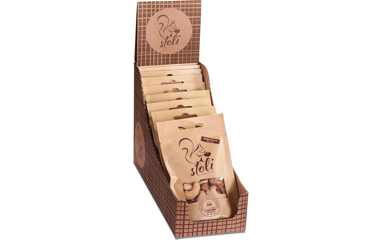 Stoli Nuss Mix ungesalzen 10 x 30 g Stoli Nuss Mix ungesalzen 10 x 30 g