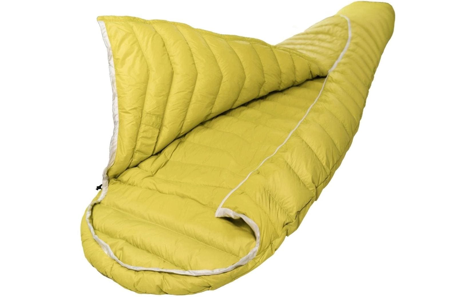 Grüezi Bag Schlafsack DownWool Extreme Light 2.0 8 °C 200 cm, Gelb