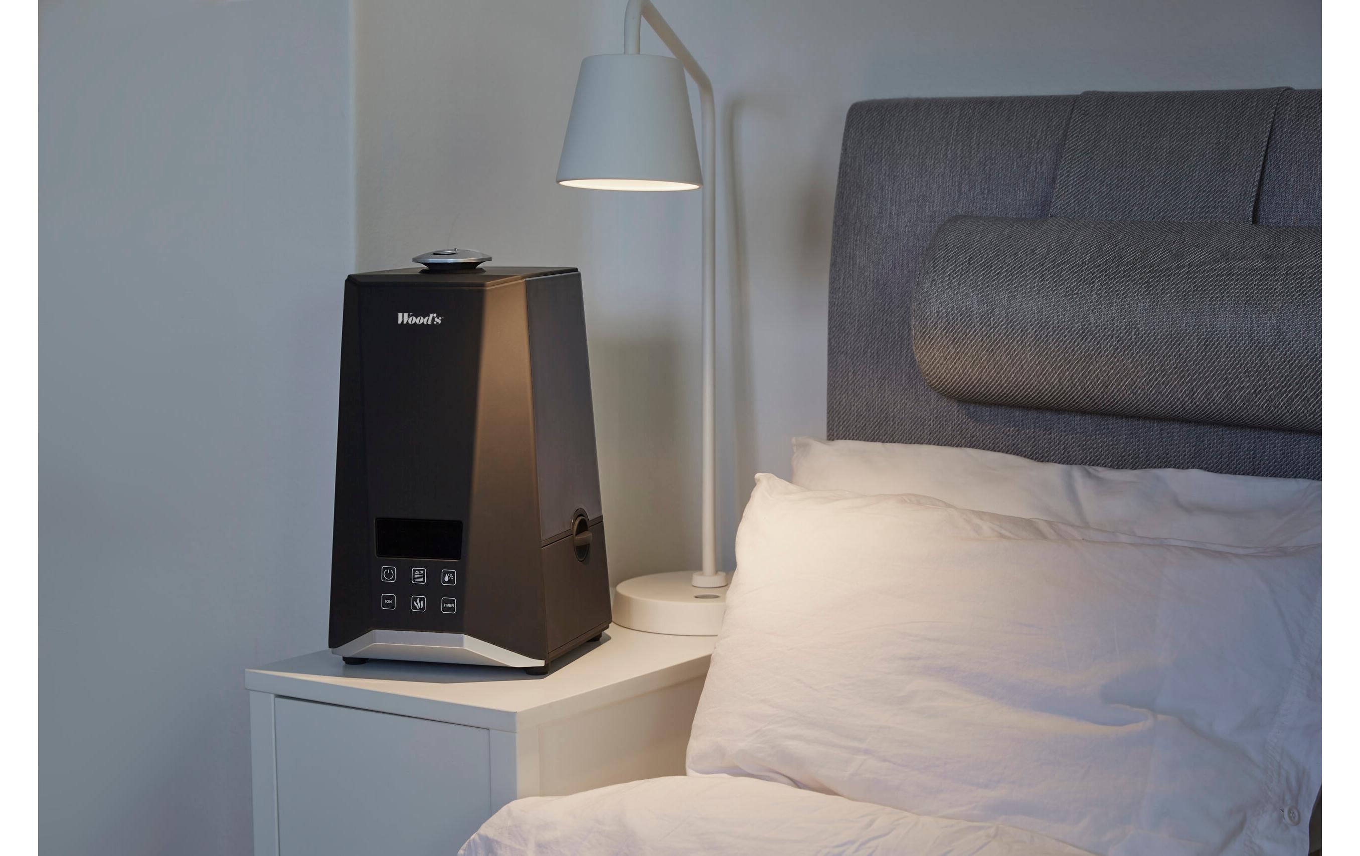 Wood's Ultraschall-Luftbefeuchter hybrid WHU600 50 m² Schwarz