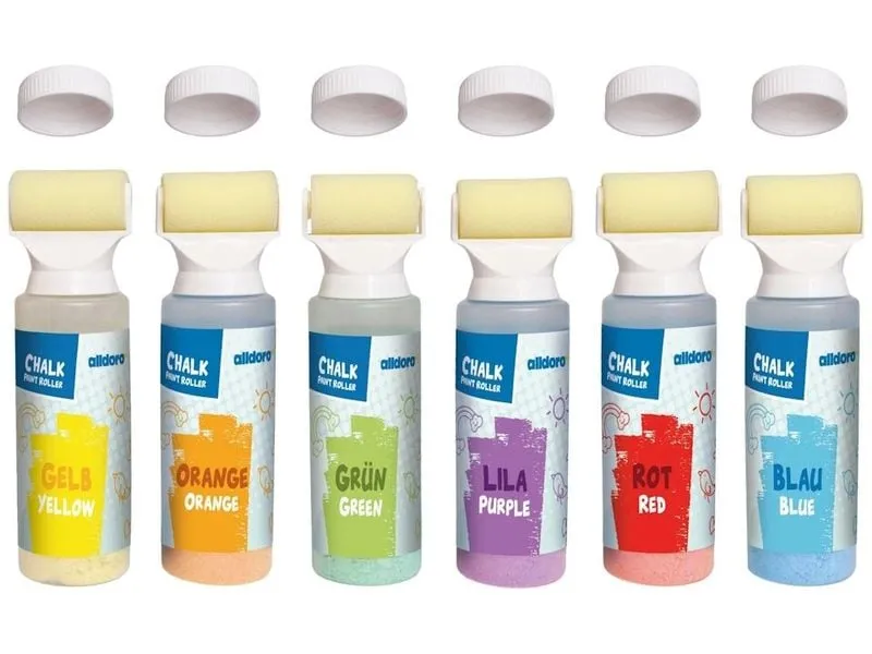 alldoro Chalk Paint Roller 6-tlg. Set