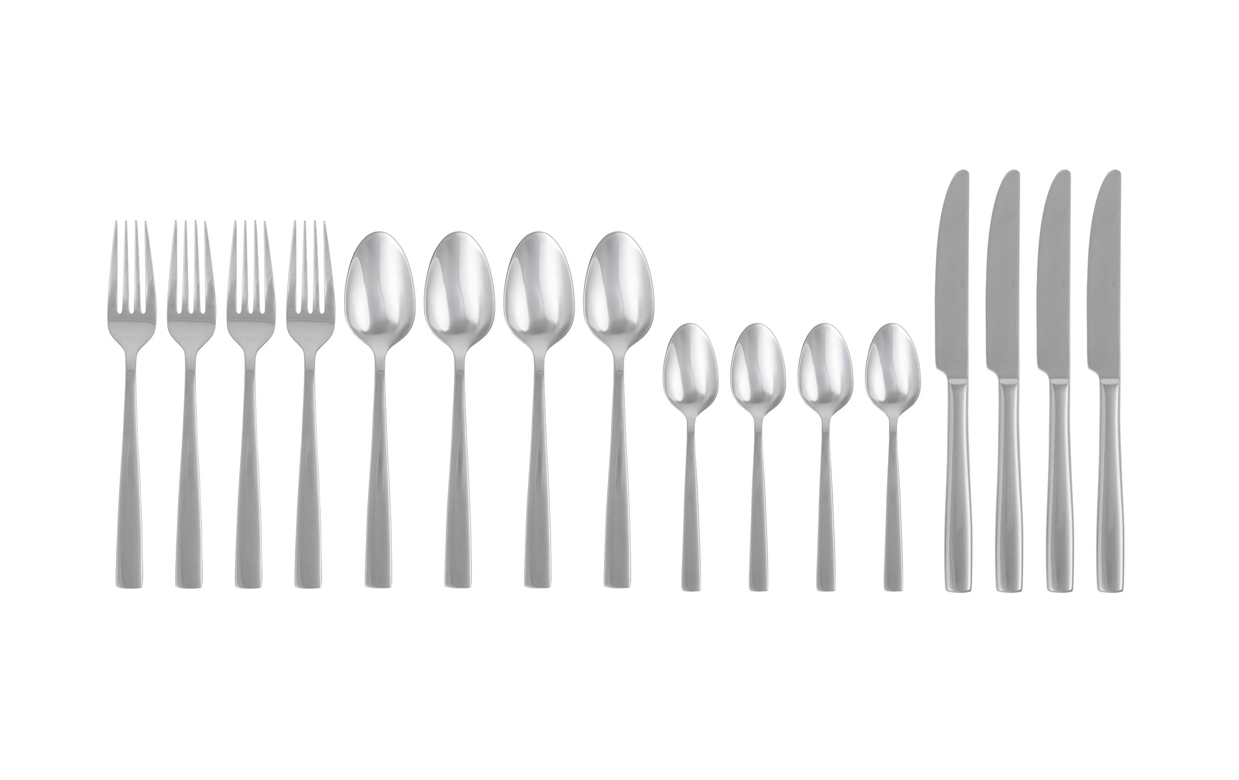 COCON Besteck-Set 16-teilig, Edelstahl