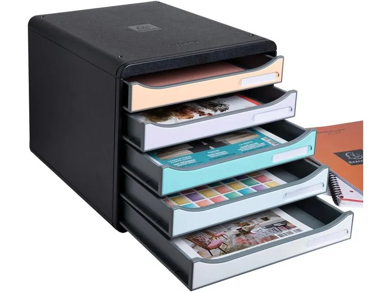 Exacompta Schubladenbox Big Box Plus, Aquarel Exacompta Schubladenbox Big Box Plus, Aquarel