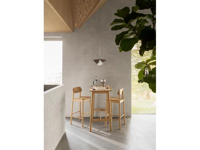 AC Design Bartisch Barlow Braun, 120 x 60 x 105 cm