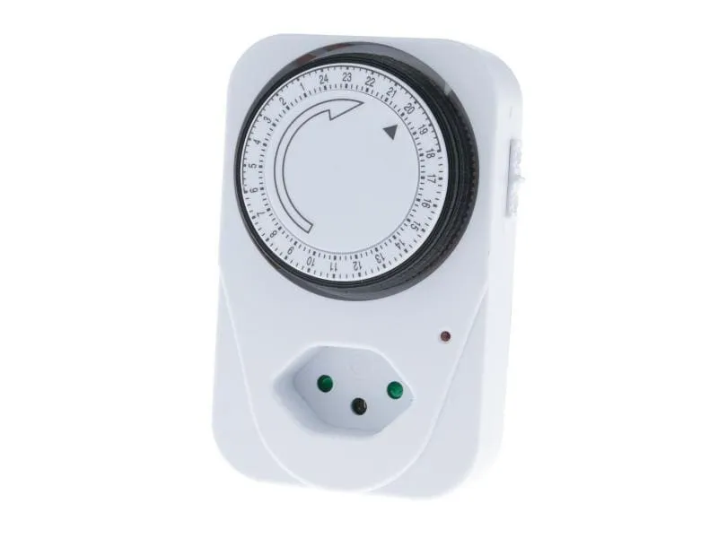 Max Hauri Zeitschaltuhr 24 h Mechanisch Max Hauri Zeitschaltuhr 24 h Mechanisch