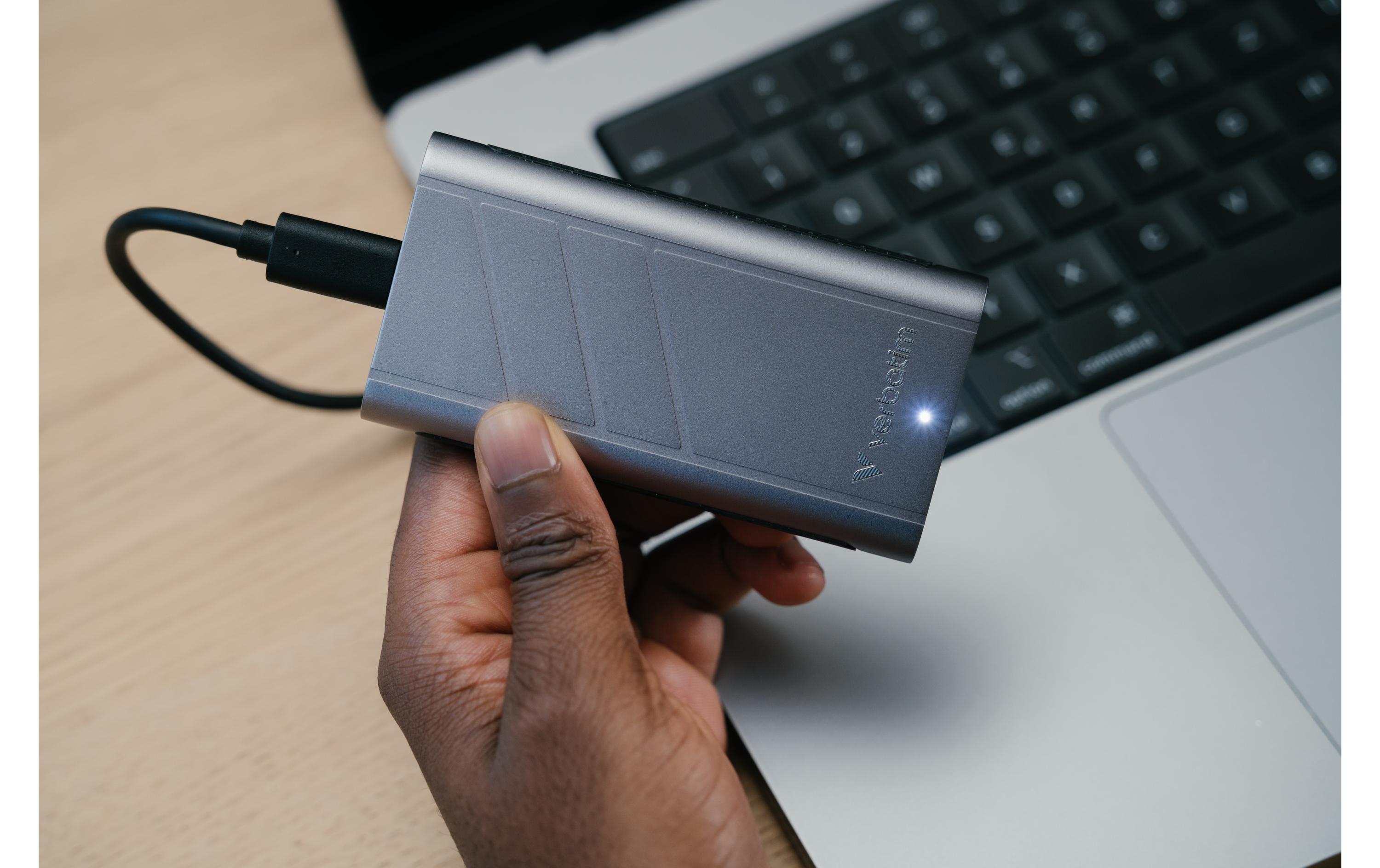 Verbatim Externe SSD TurboMetal 2000 GB