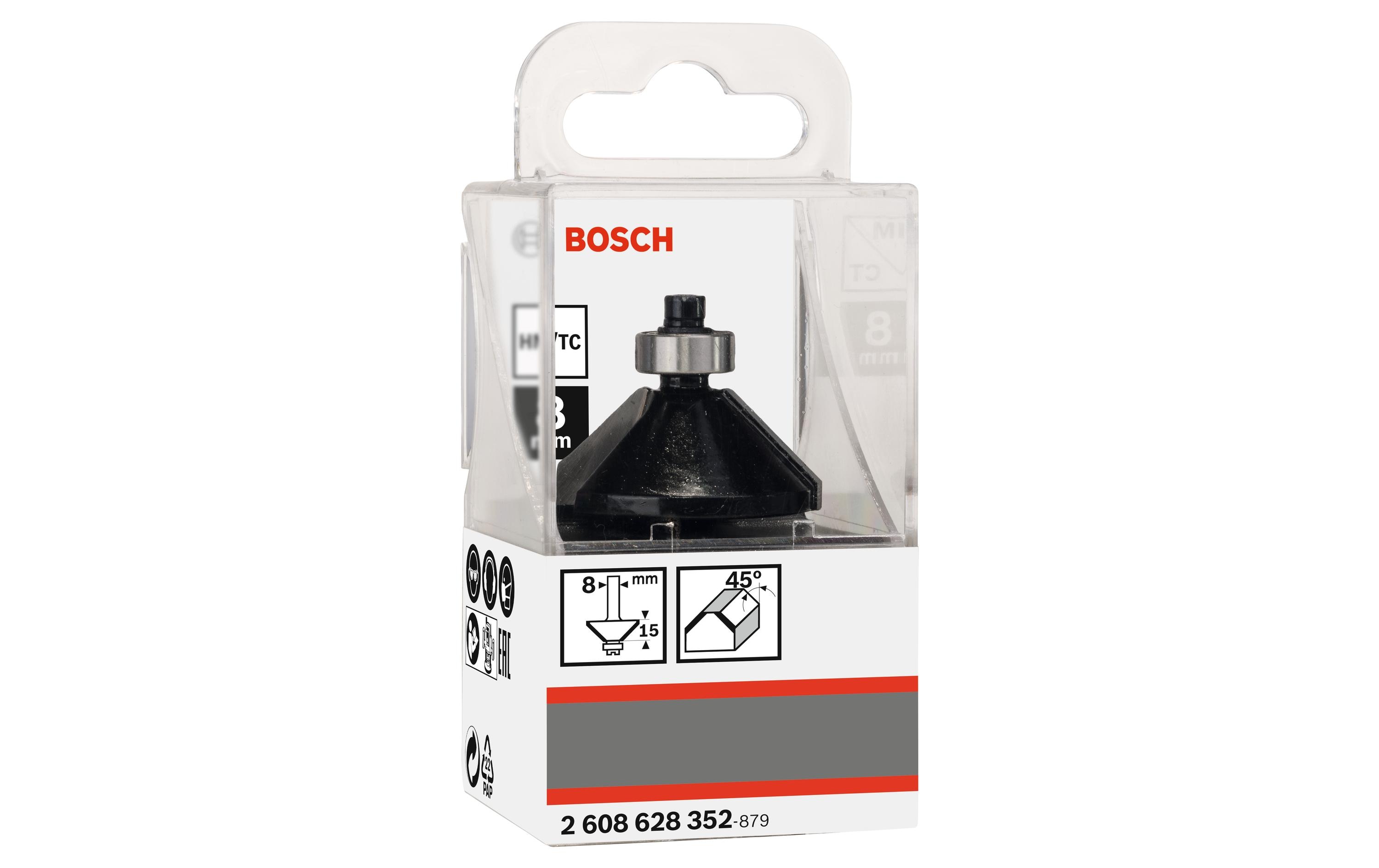 Bosch Professional Fasenfräser B: 11 mm, L: 15 mm, G: 56 mm, 45°