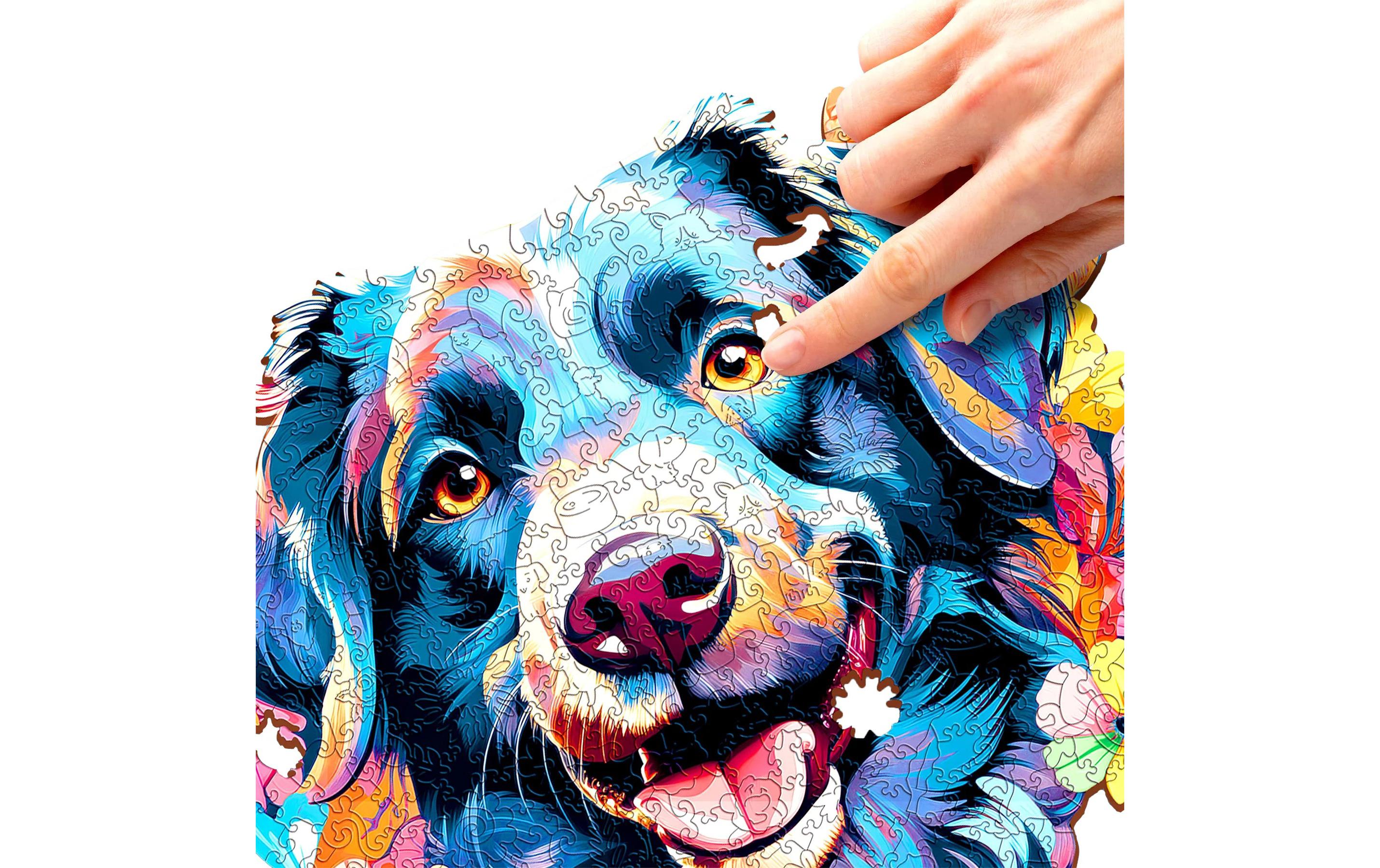 Escape Welt Holz-Puzzle Hund