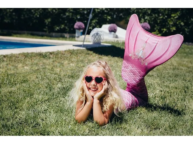 Meili Schwimmflossen Meerjungfrau-Flosse Princess XS