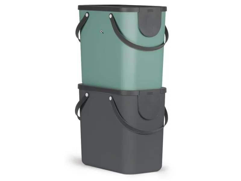 Rotho Recyclingbehälter Albula 25 l, Anthrazit Rotho Recyclingbehälter Albula 25 l, Anthrazit