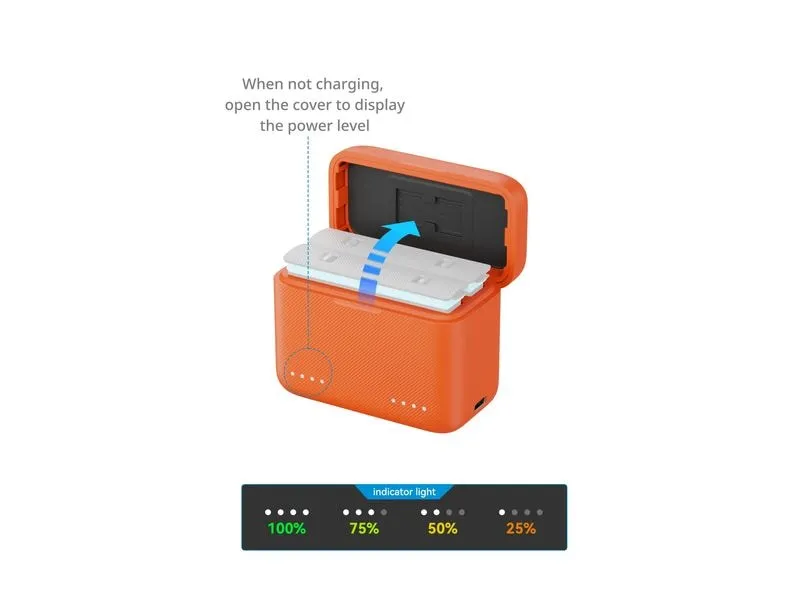 Smallrig Camera Battery Charger for Insta360 X5
