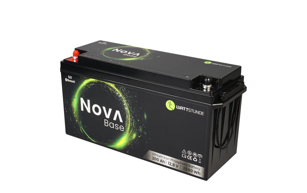 WATTSTUNDE Batterie NOVA Base 200 Ah LiFePO4