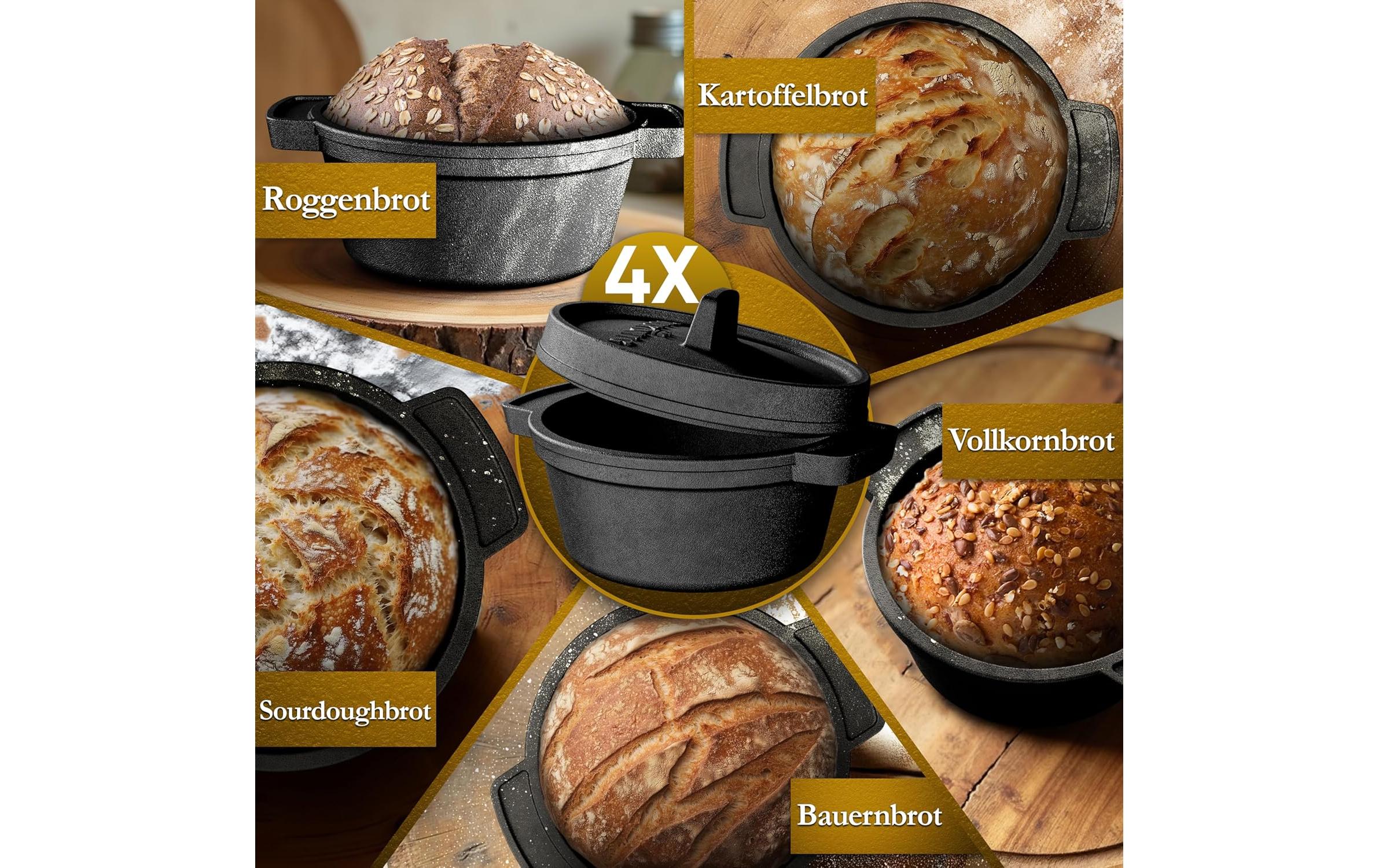 Gusskoenig Mini Dutch Set 4 Töpfe