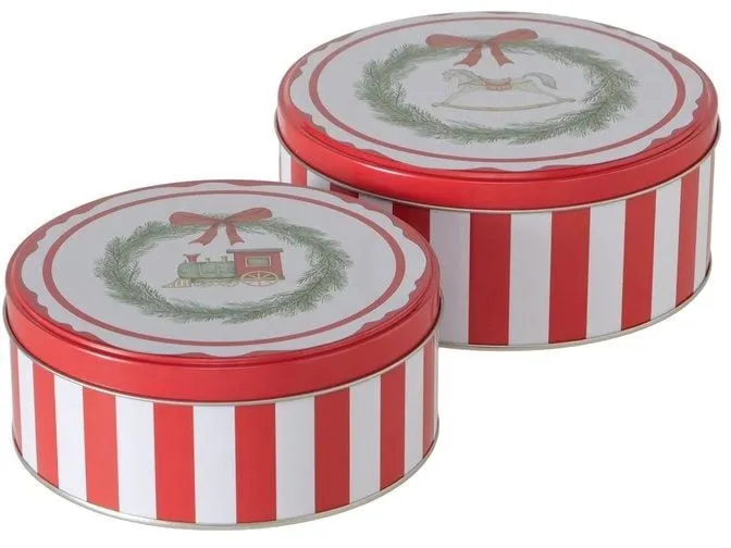 Boltze Guetzli-Dose Cavallo 2-teiliges Set