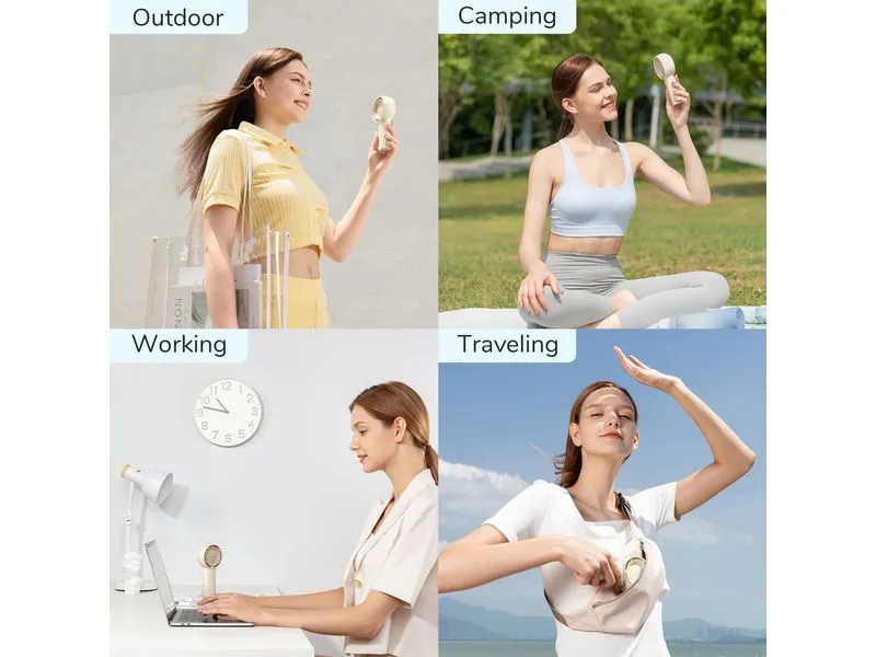 Jisulife Handventilator Life5 Plus Braun