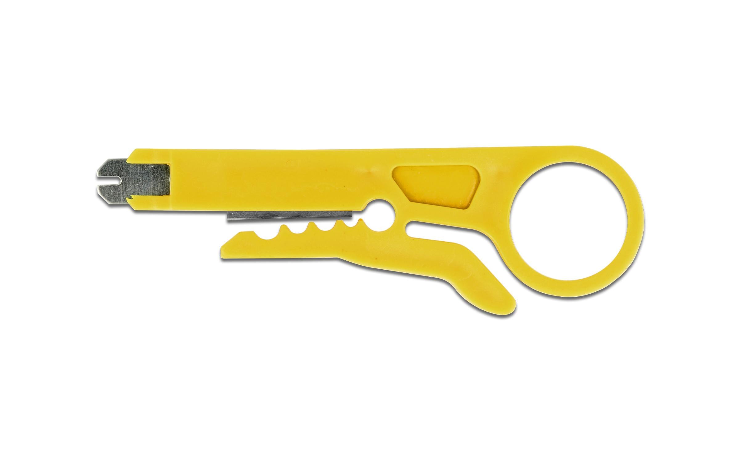 Delock Auflegewerkzeug Netzwerk Werkzeugset für RJ45 und RJ11