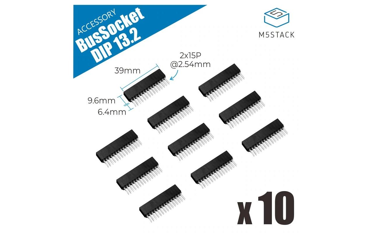 M5Stack 2x15 Pin Header Stecker, 10 Stück M5Stack 2x15 Pin Header Stecker, 10 Stück
