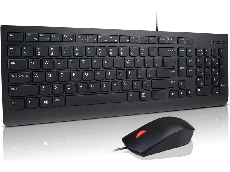 Lenovo Tastatur-Maus-Set Essential Wired Combo CH-Layout Lenovo Tastatur-Maus-Set Essential Wired Combo CH-Layout