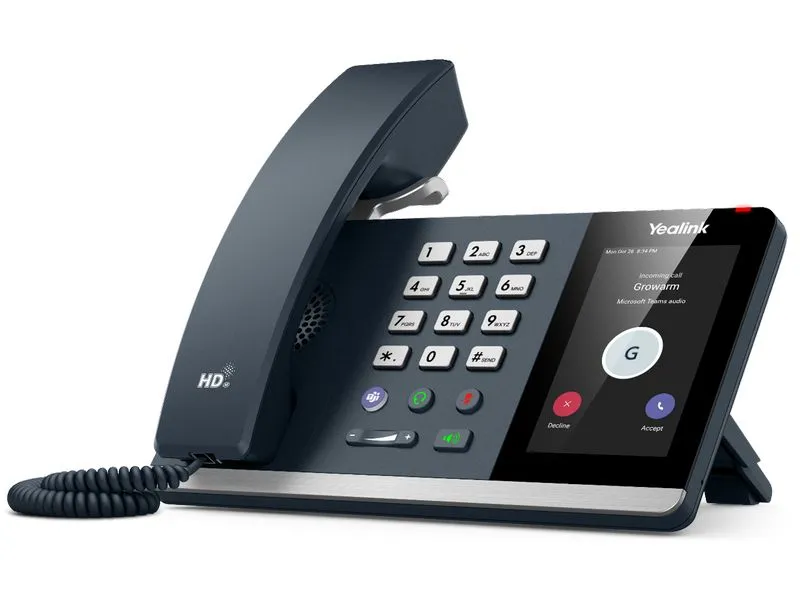 Yealink Tischtelefon MP54 E2 Microsoft Teams Schwarz Yealink Tischtelefon MP54 E2 Microsoft Teams Schwarz