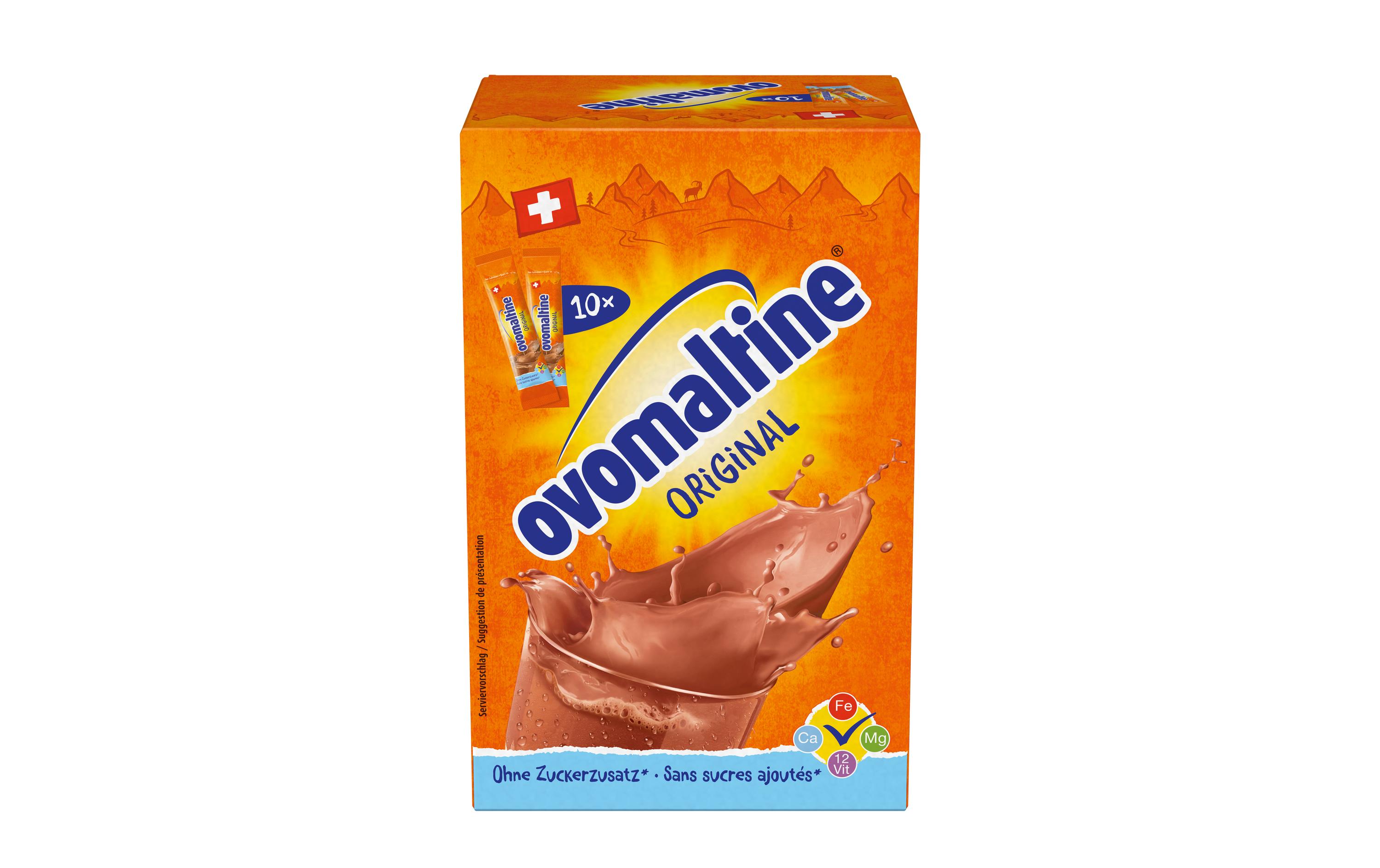 Ovomaltine Kakaopulver Ovomaltine Stick Pack 10 x 15 g Ovomaltine Kakaopulver Ovomaltine Stick Pack 10 x 15 g