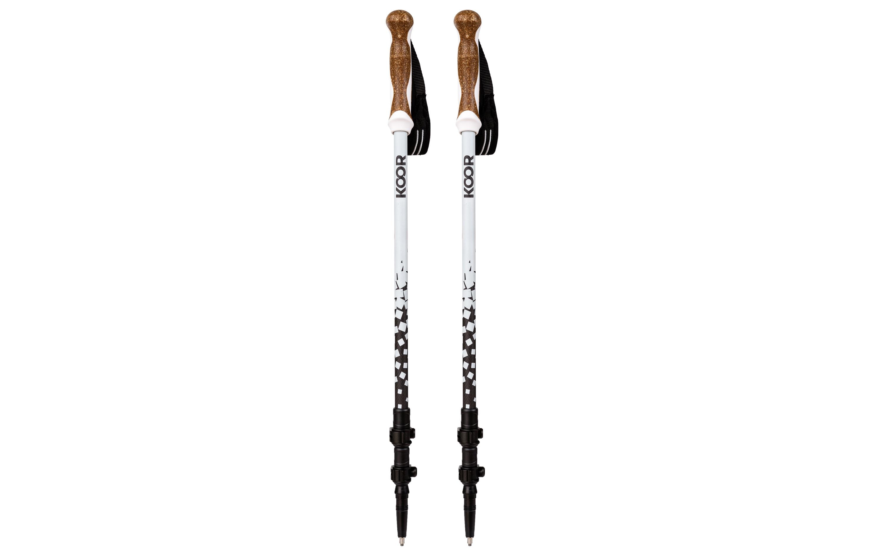 KOOR Wanderstock Carbon Castoor Weiss KOOR Wanderstock Carbon Castoor Weiss