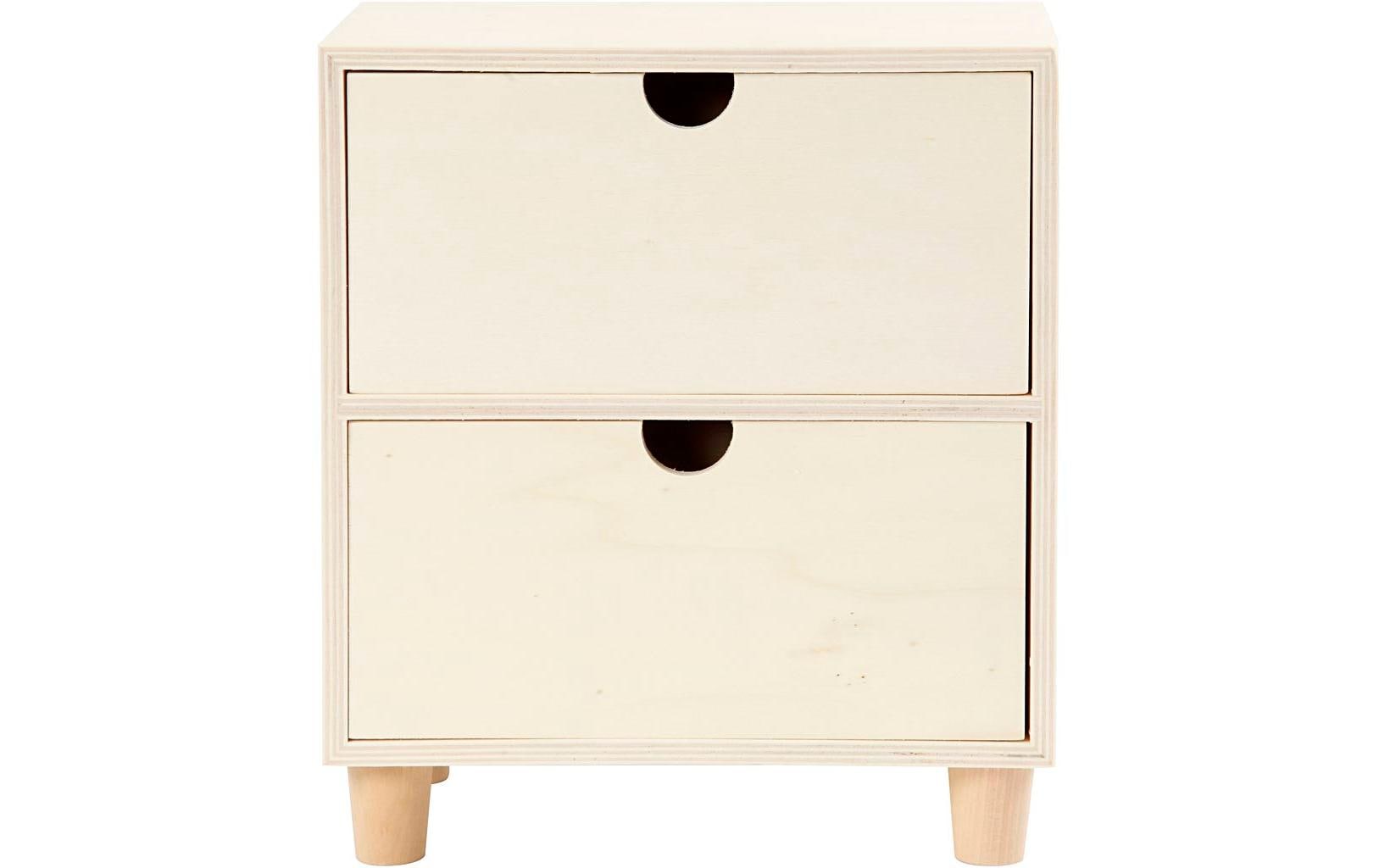 Creativ Company Holzartikel Kommode Mini 1 Stück