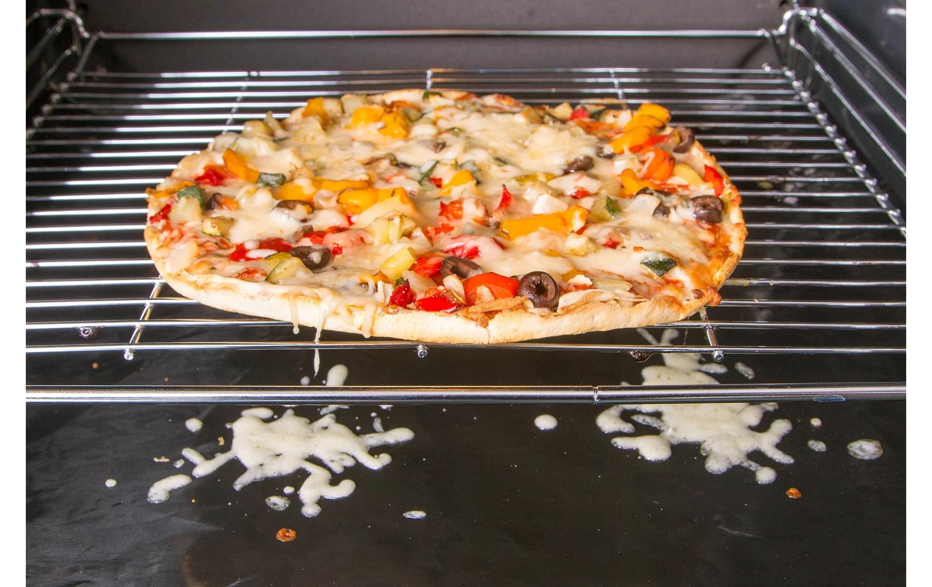 Städter Permanent-Backofen-Schutzmatte 1 Stück, Schwarz, 50 x 45 cm