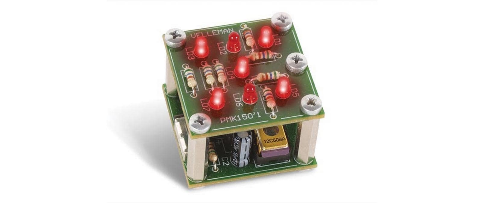 Whadda Bausatz Schüttelwürfel