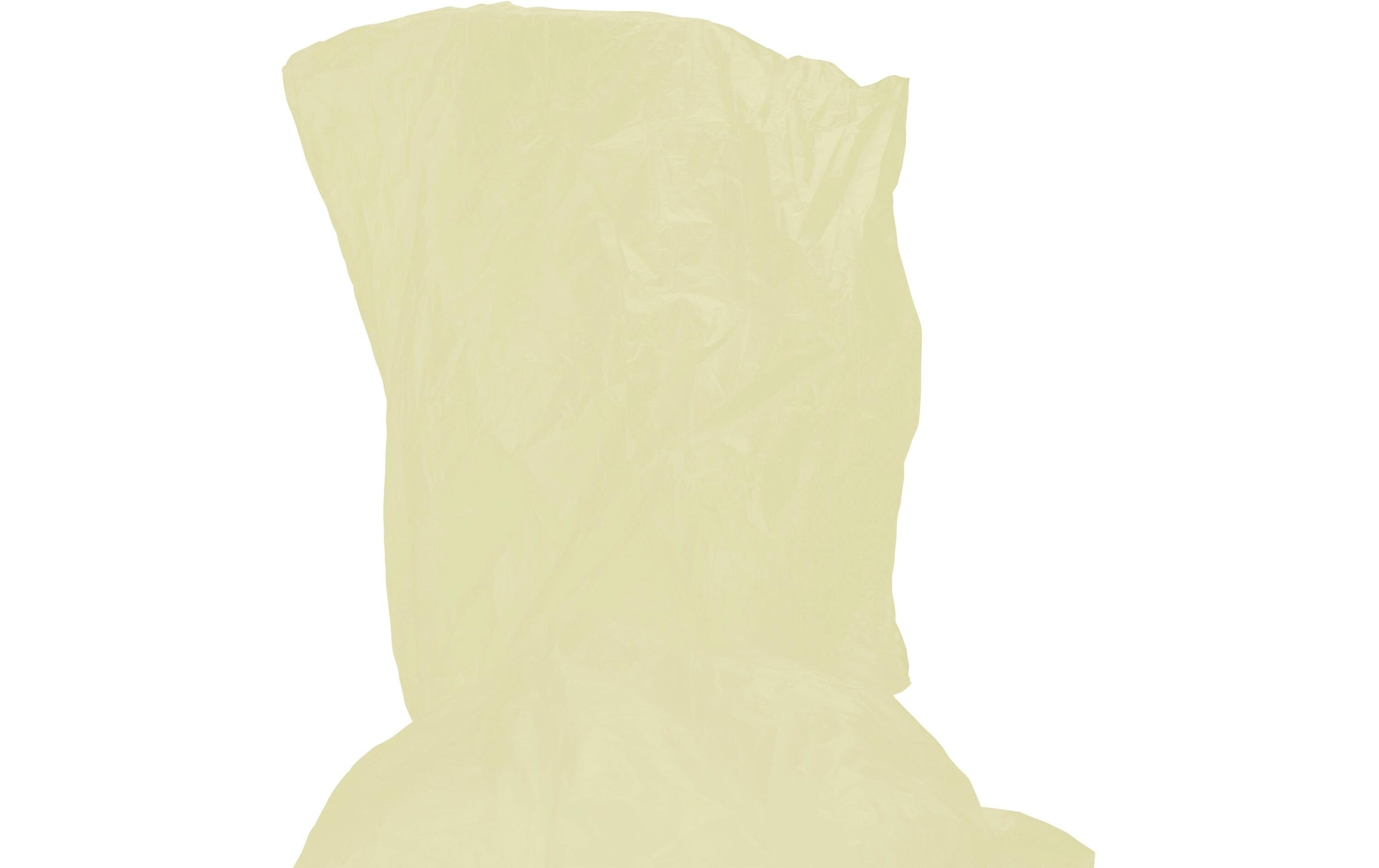 relaxdays Regenponcho 20 Stück, Gelb